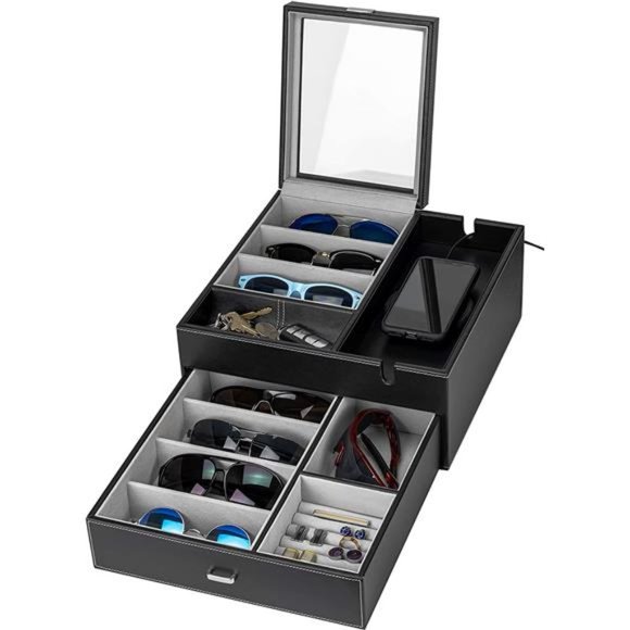 Lookout Sunglasses and Eyeglasses Organizer Storage Display